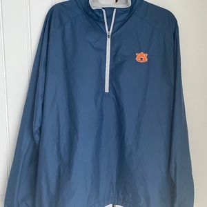 Auburn Peter Millar 3/4 Zip Pullover Windbreaker